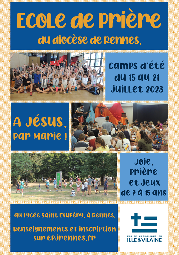Ecole de priere diocese de rennes ete 2023 1